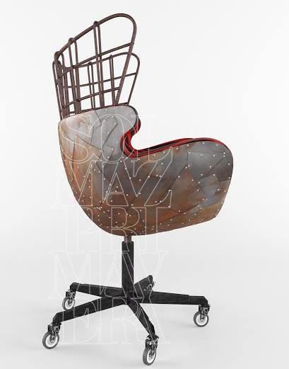 EGG CHAIR OF CONCRETE от дизайнера Сольмаз Фуляди