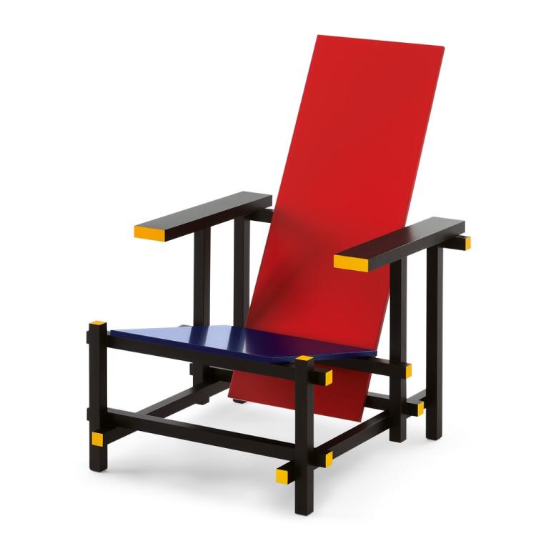 Red and Blue Chair