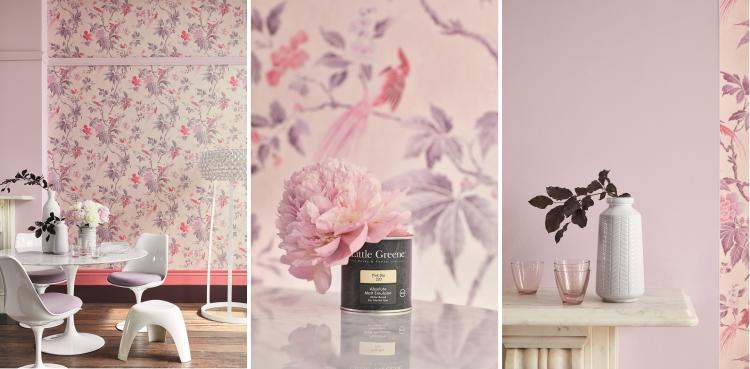 PINK: новая капсульная коллекция оттенков от Little Greene в Manders